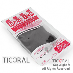 COBERTURA P/TORTA 1/2K COLOR NEGRO BALLINA x 1